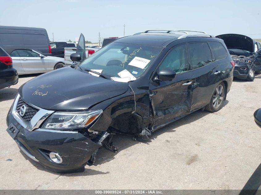 2015 NISSAN PATHFINDER PLATINUM