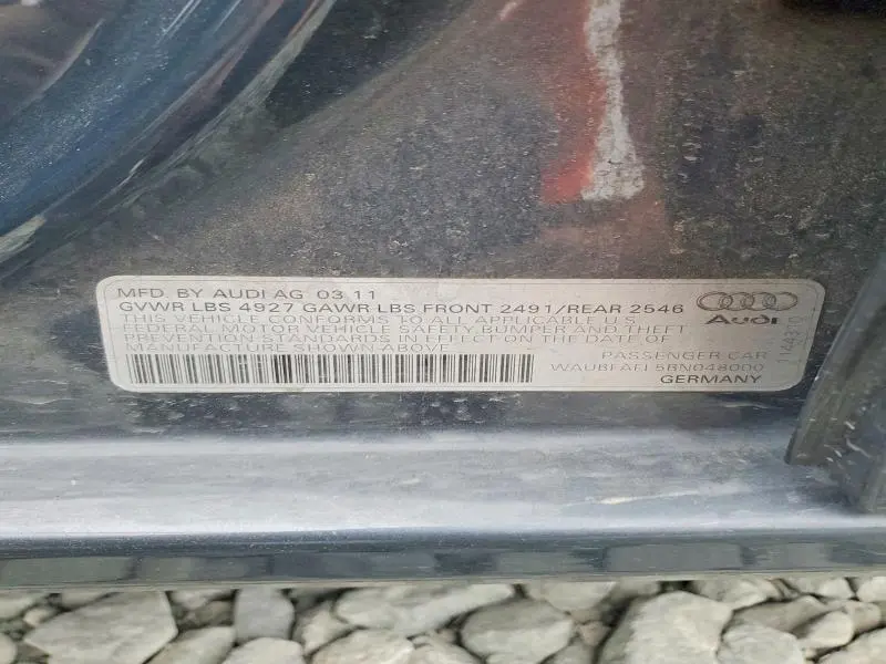 2011 AUDI A4 PREMIUM  