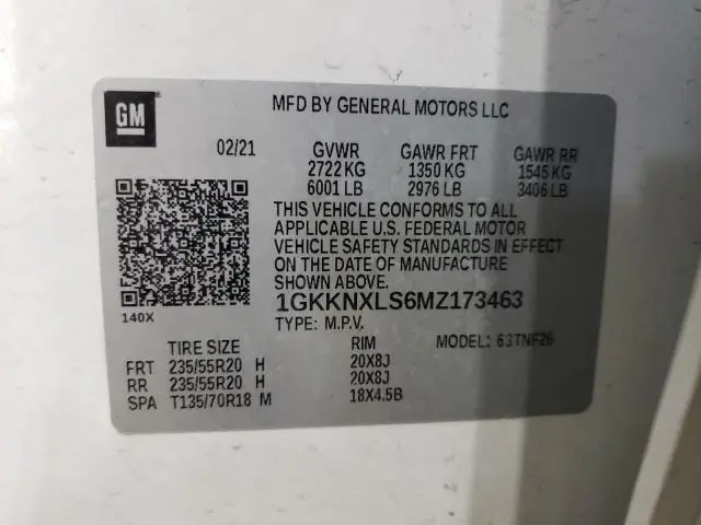 2021 GMC ACADIA DENALI  