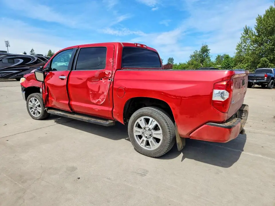 2014 TOYOTA TUNDRA CREWMAX PLATINUM  
