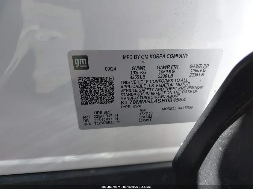 2025 CHEVROLET TRAILBLAZER FWD LS