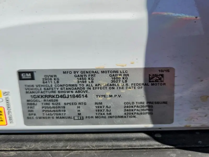 2016 GMC ACADIA SLT-1  