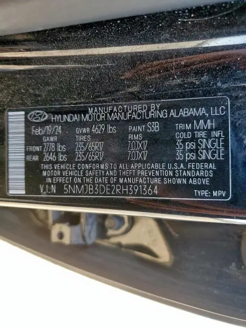 2024 HYUNDAI TUCSON SEL  