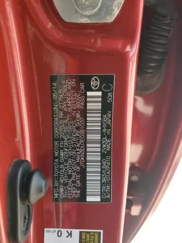 2014 TOYOTA PRIUS   