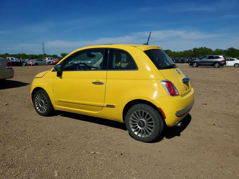 2012 FIAT 500 LOUNGE  