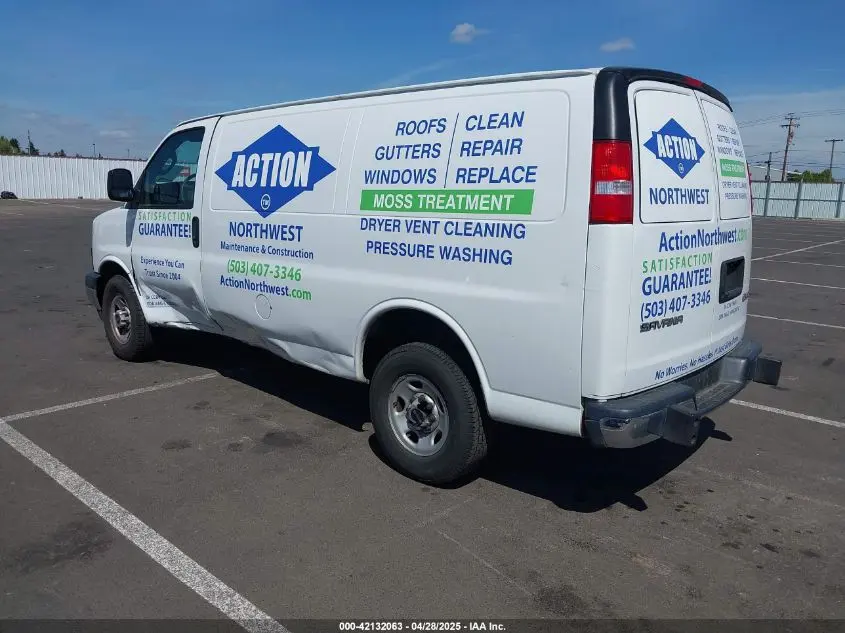 2019 GMC SAVANA 2500 WORK VAN