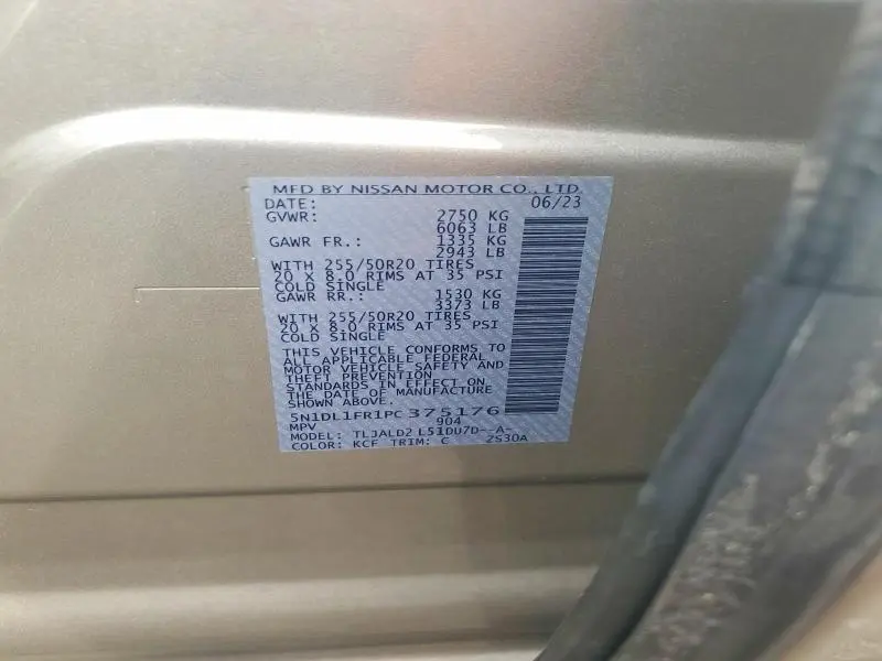 2023 INFINITI QX60 LUXE  