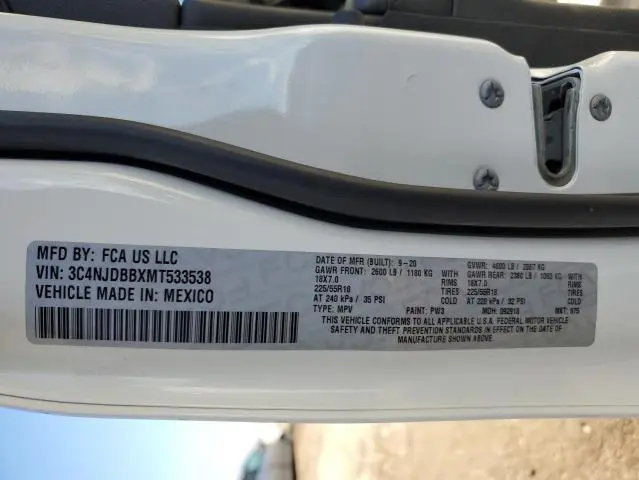 2021 JEEP COMPASS LATITUDE  