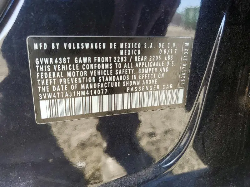 2017 VOLKSWAGEN JETTA GLI  