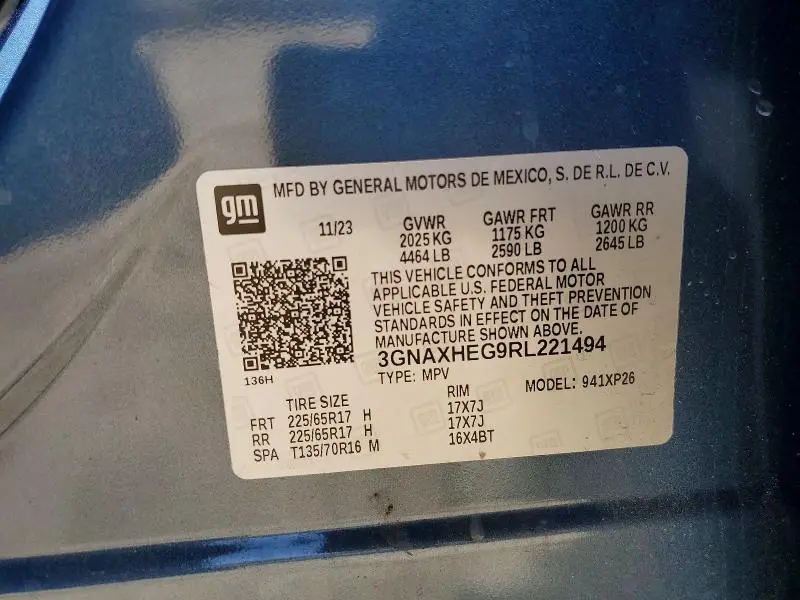 2024 CHEVROLET EQUINOX LS  