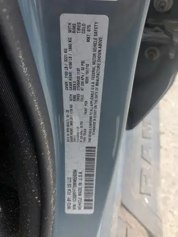 2021 RAM 1500 BIG HORN/LONE STAR