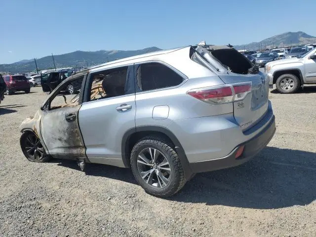 2016 TOYOTA HIGHLANDER XLE  