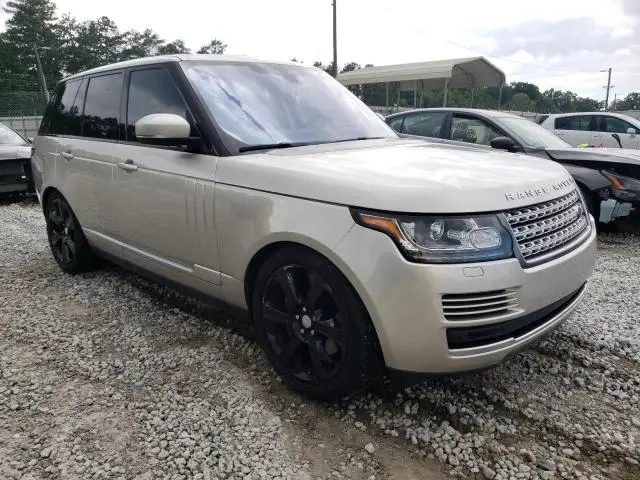 2017 LAND ROVER RANGE ROVER HSE  
