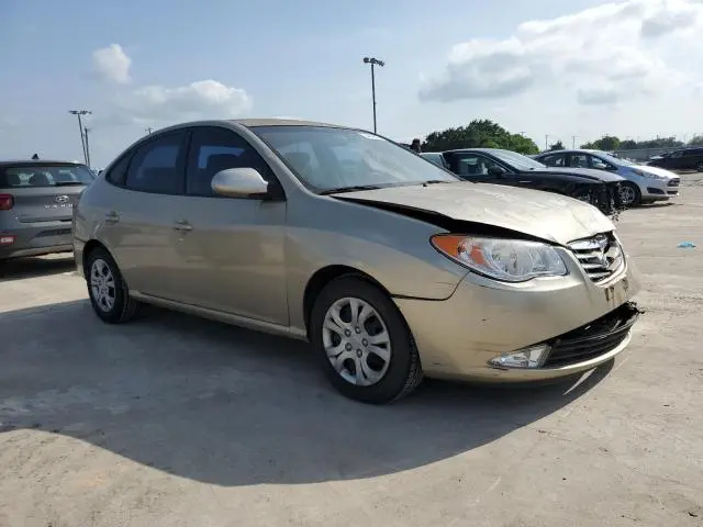 2010 HYUNDAI ELANTRA BLUE