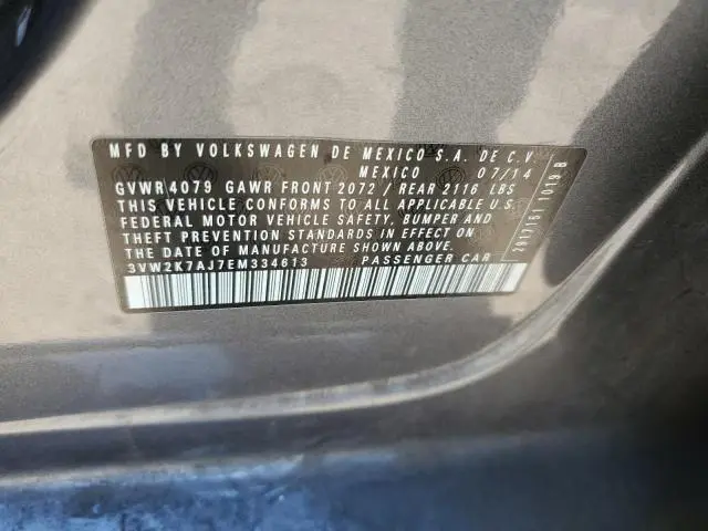 2014 VOLKSWAGEN JETTA BASE  