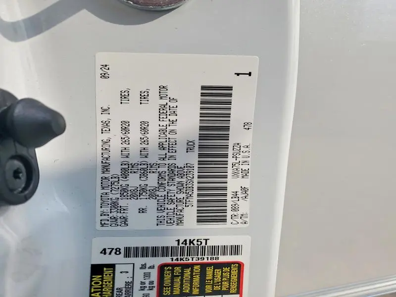 2025 TOYOTA TUNDRA 1794 EDITION  
