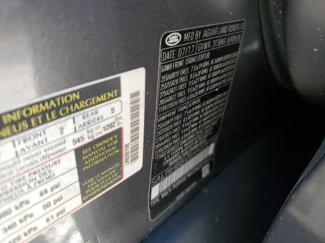 2017 LAND ROVER DISCOVERY HSE LUXURY  