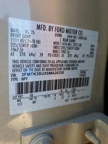 2025 FORD MUSTANG MACH-E PREMIUM  