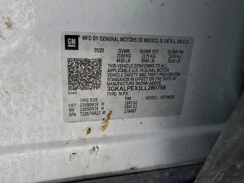 2020 GMC TERRAIN SLT  