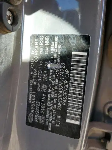 2022 HYUNDAI VENUE SE  