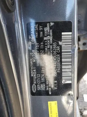 2013 HYUNDAI ACCENT GLS  