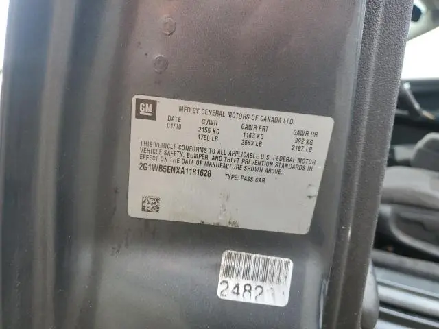 2010 CHEVROLET IMPALA LT  