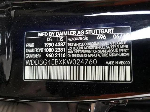 2019 MERCEDES-BENZ A 220  