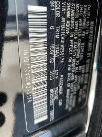 2020 NISSAN ROGUE SPORT S  