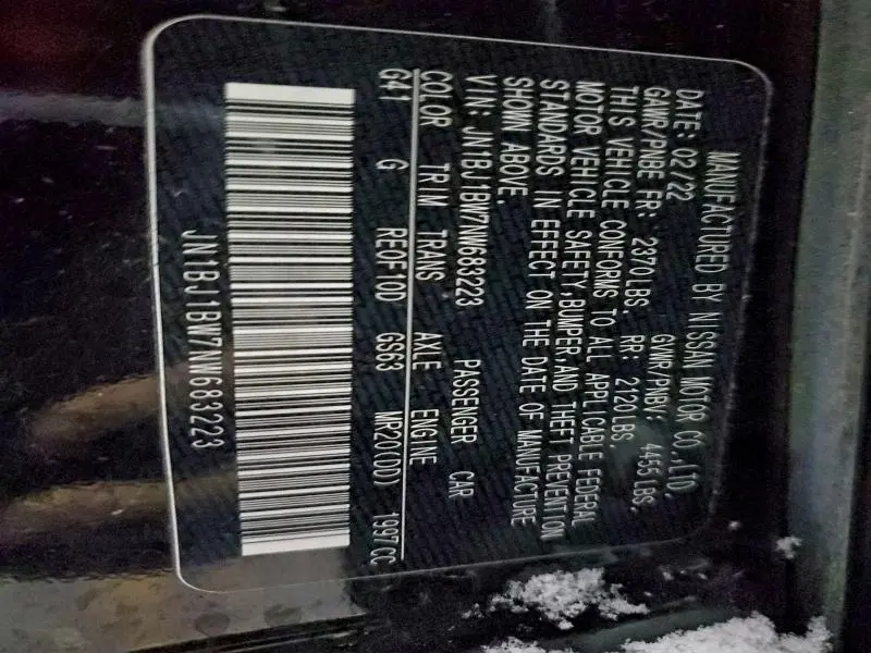 2022 NISSAN ROGUE SPORT SV  