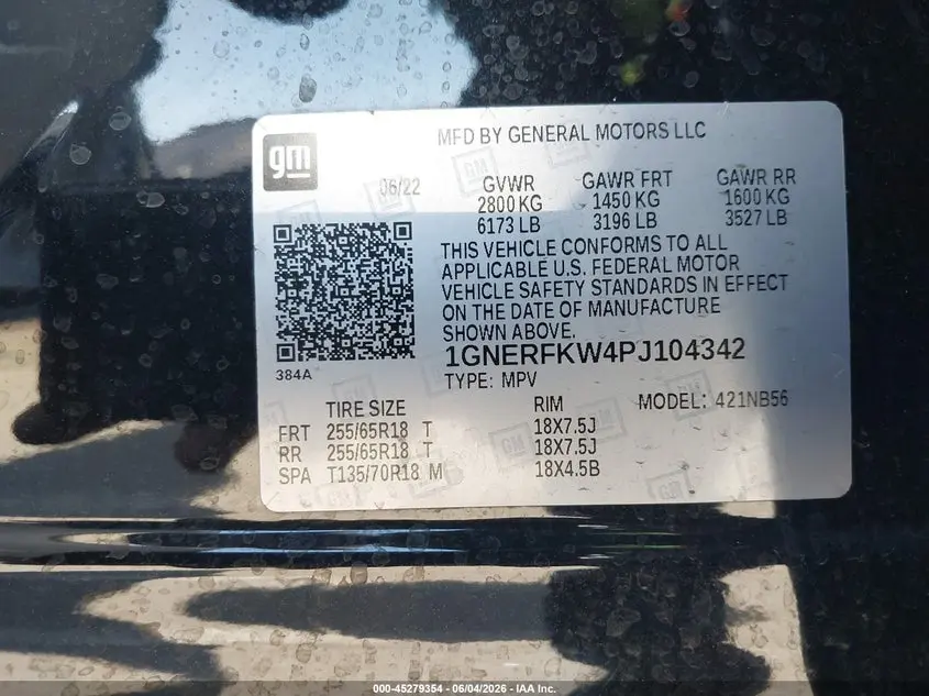 2023 CHEVROLET TRAVERSE FWD LS