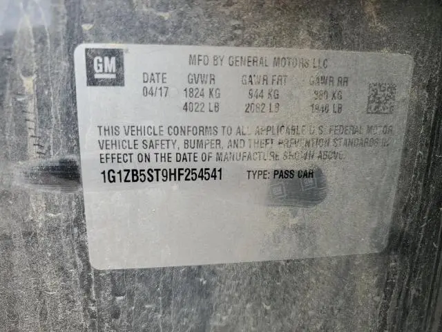 2017 CHEVROLET MALIBU LS  