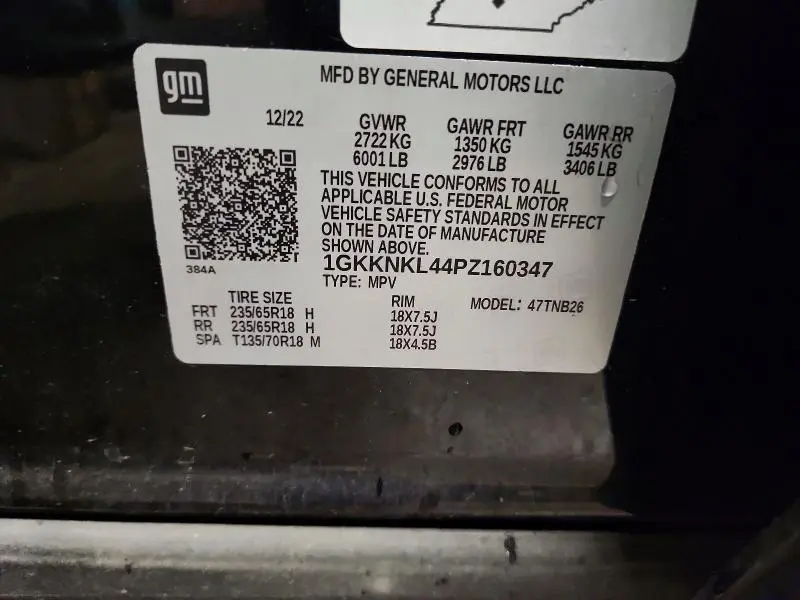 2023 GMC ACADIA SLE  