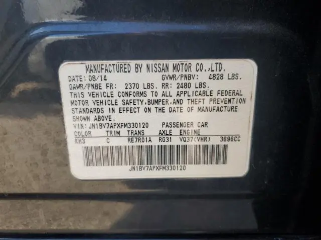 2015 INFINITI Q50 BASE  