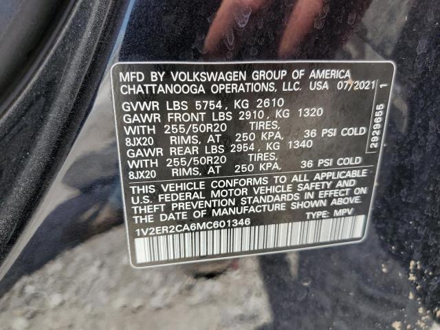 2021 VOLKSWAGEN ATLAS SEL