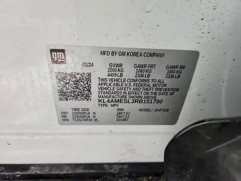 2024 BUICK ENCORE GX SPORT TOURING  