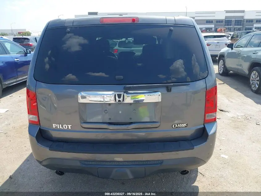 2013 HONDA PILOT EX-L