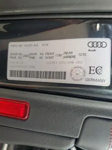 2019 AUDI S5 PRESTIGE  