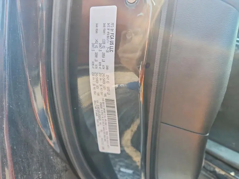 2018 CHRYSLER PACIFICA TOURING L  