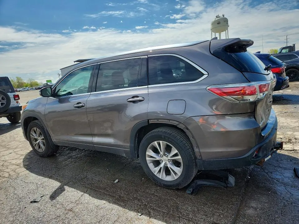 2015 TOYOTA HIGHLANDER XLE  