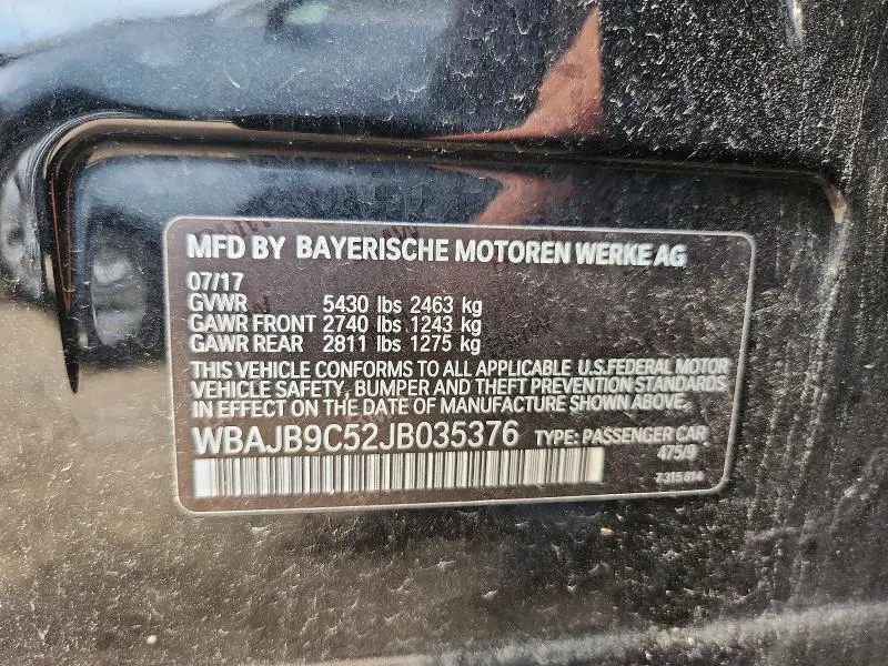 2018 BMW M550XI   