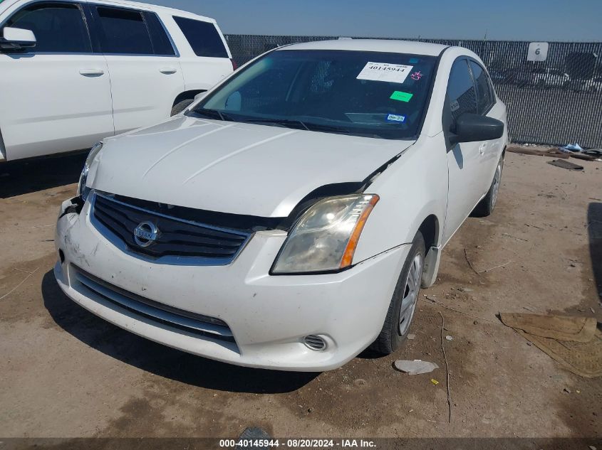 2010 NISSAN SENTRA 2.0