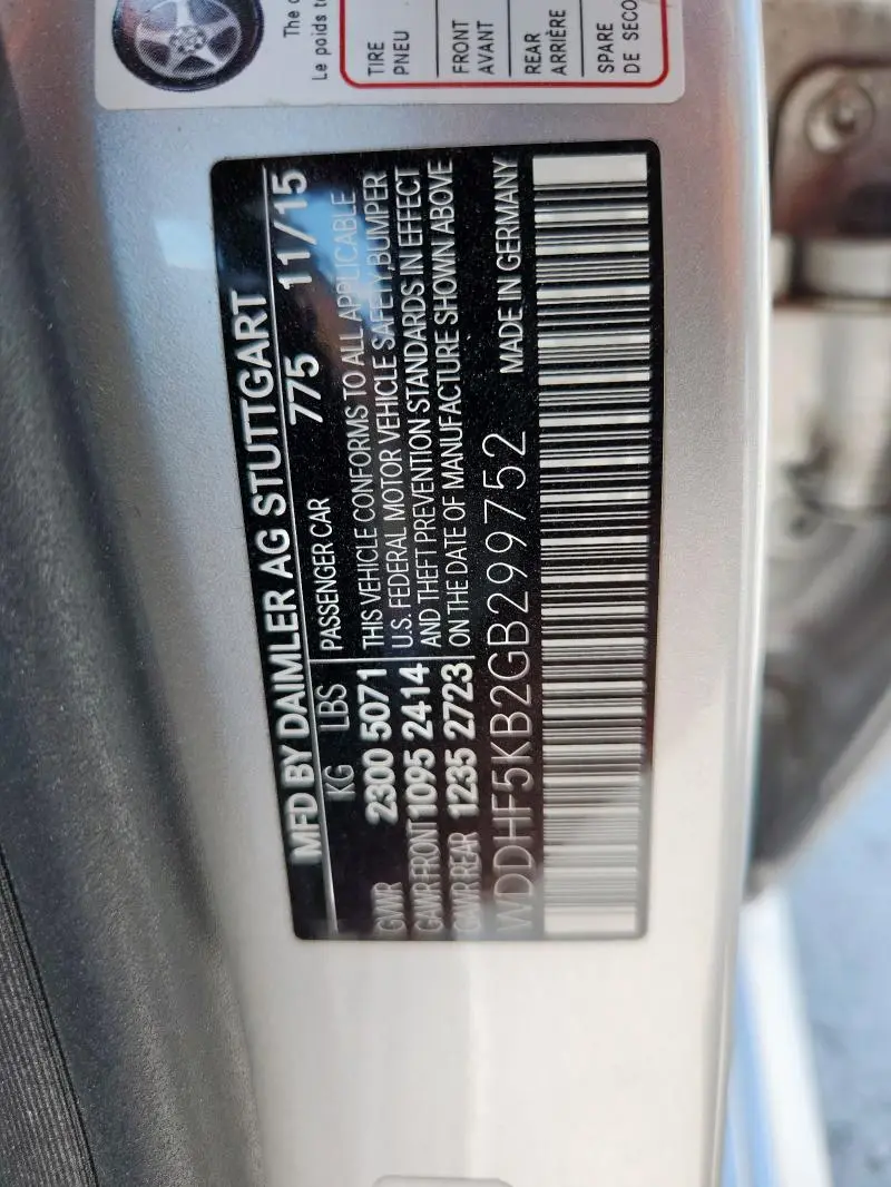 2016 MERCEDES-BENZ E 350  