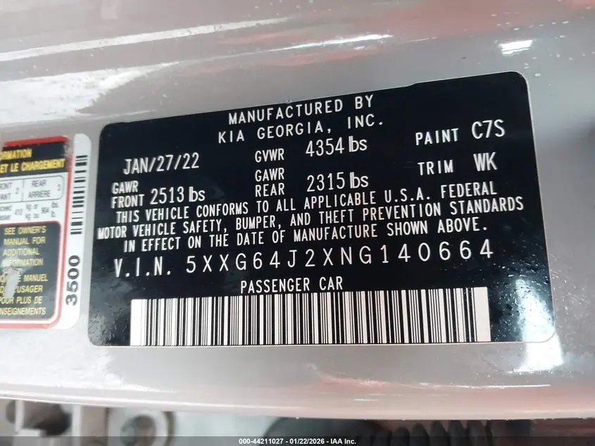2022 KIA K5 GT-LINE