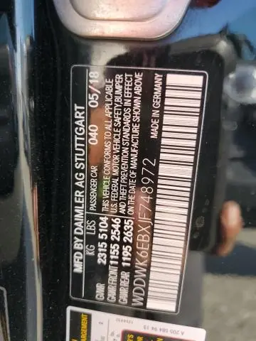 2018 MERCEDES-BENZ C 43 4MATIC AMG  