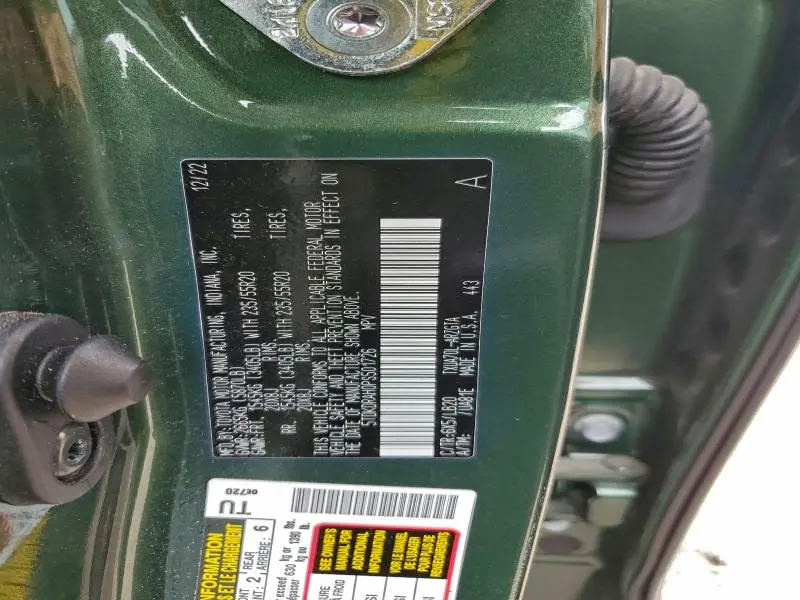 2023 TOYOTA HIGHLANDER L  