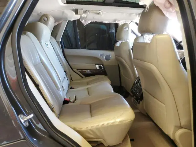 2017 LAND ROVER RANGE ROVER SUPERCHARGED  