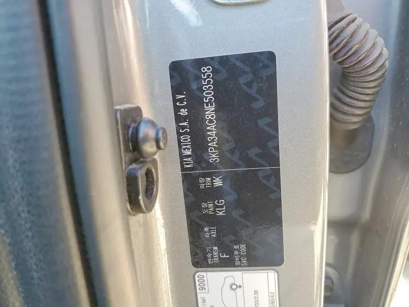 2022 KIA RIO LX   