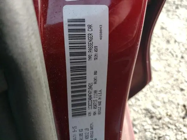 2015 CHRYSLER 200 LIMITED  