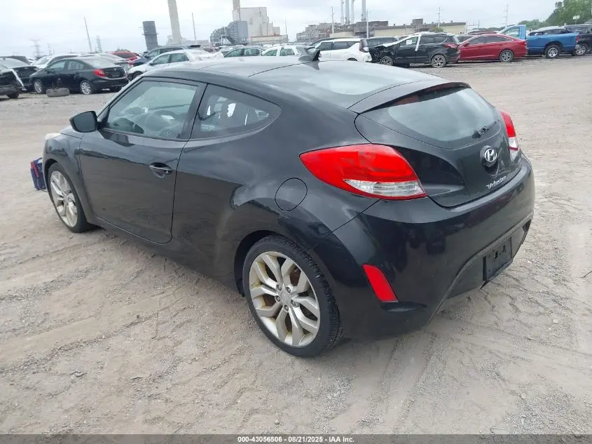 2012 HYUNDAI VELOSTER BASE W/RED/BLACK