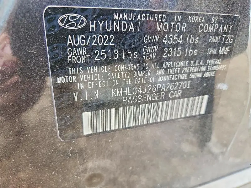 2023 HYUNDAI SONATA LIMITED  